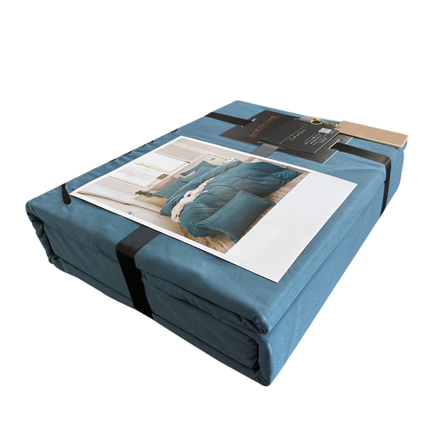 Funda Duvet Sampson Bordado Celeste Dob